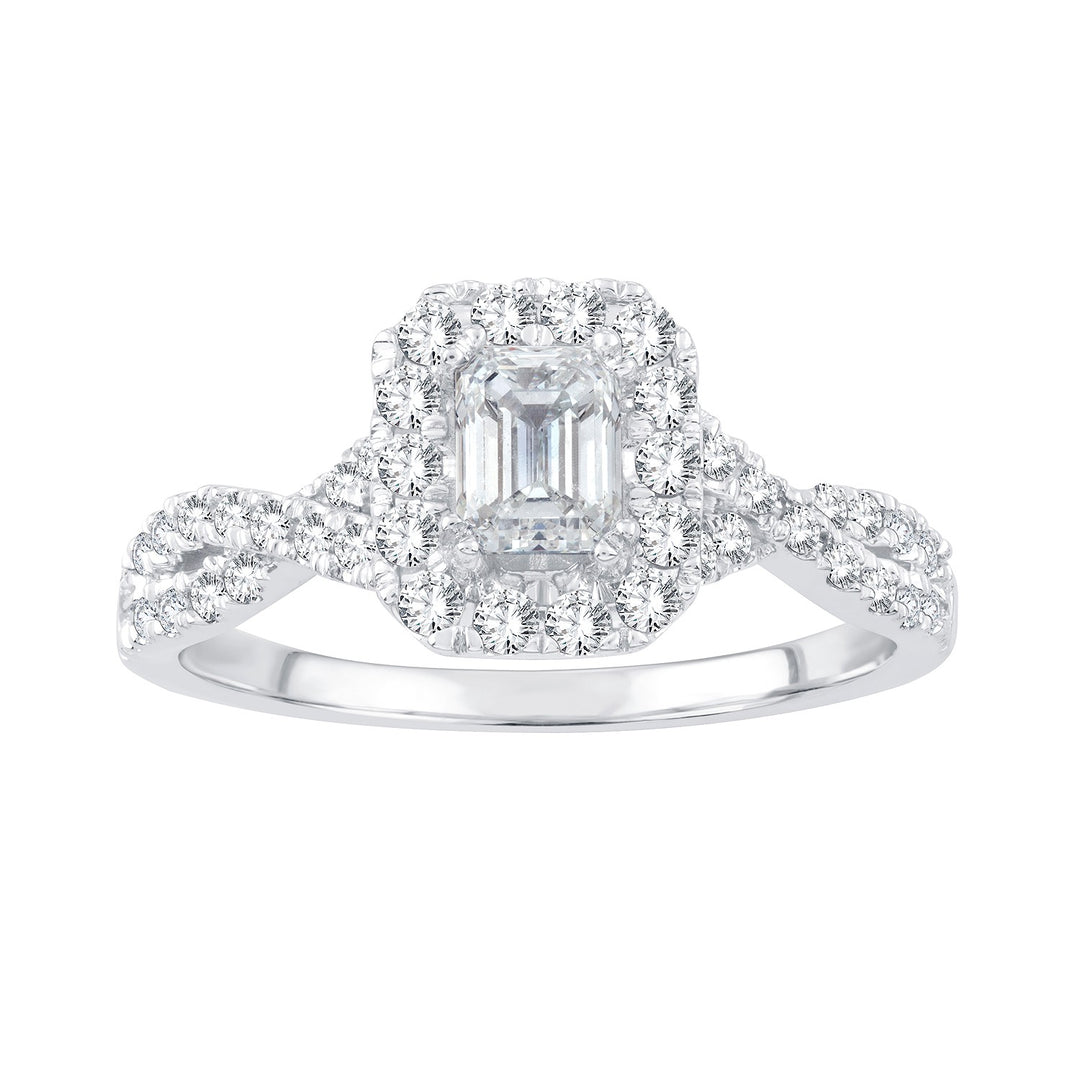 14K 1.00CT Diamond BRIDAL RING