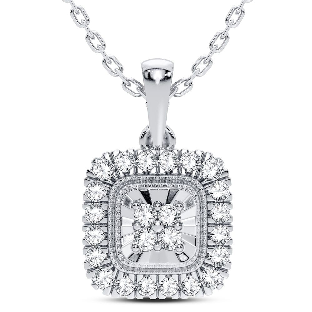 14K 0.16CT DIAMOND PENDANT
