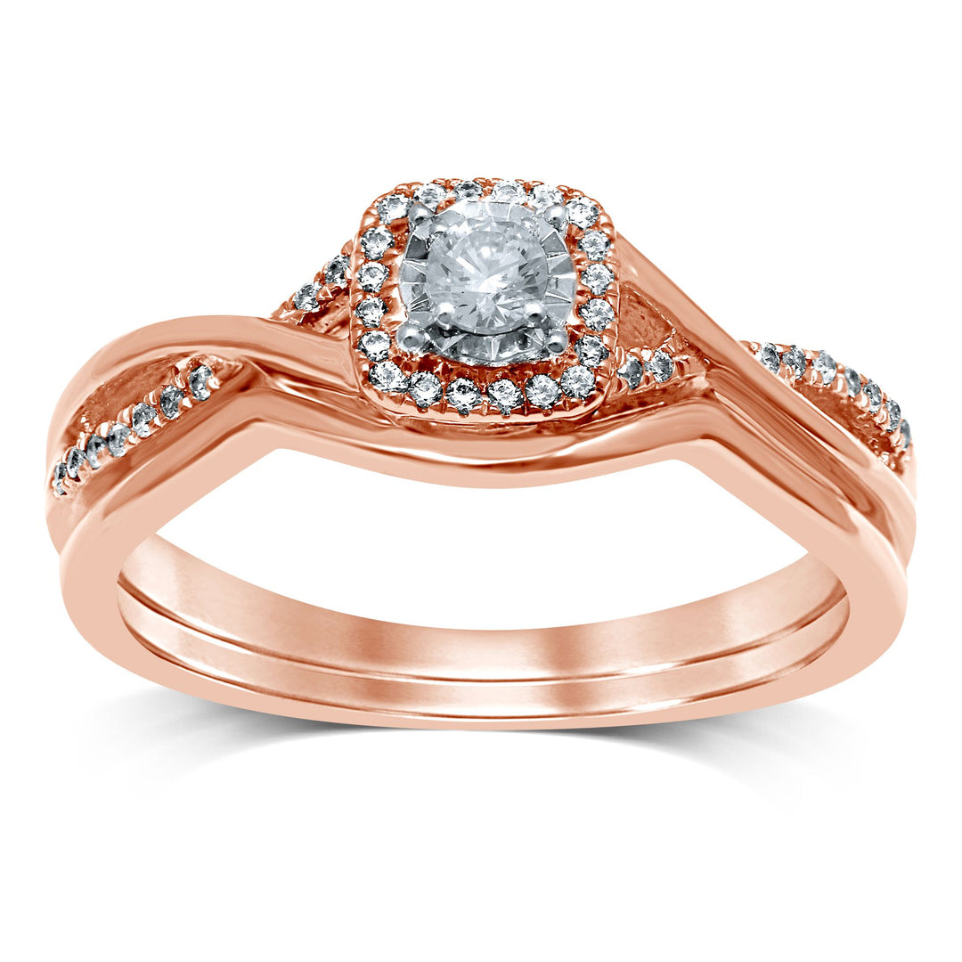 14K 0.20CT Diamond BRIDAL IRNG