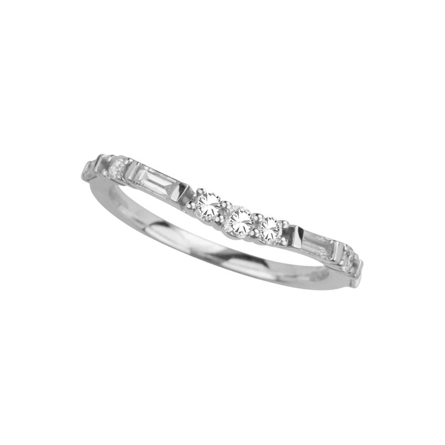 14K 0.33CT Diamond Enhancer Band