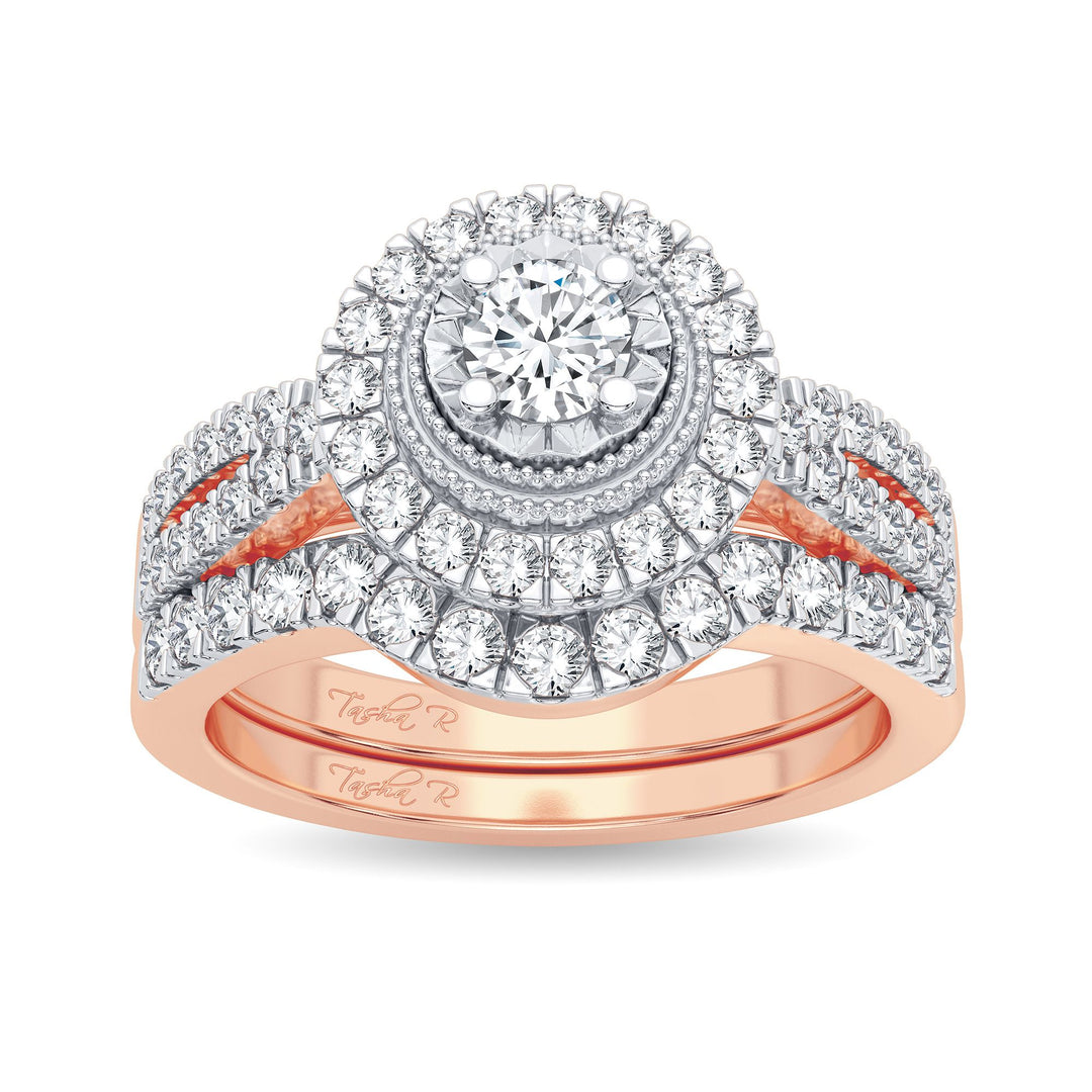 14K 0.75CT Diamond Bridal Ring