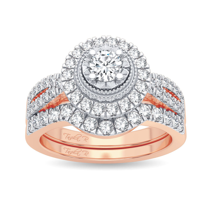 14K 0.75CT Diamond Bridal Ring