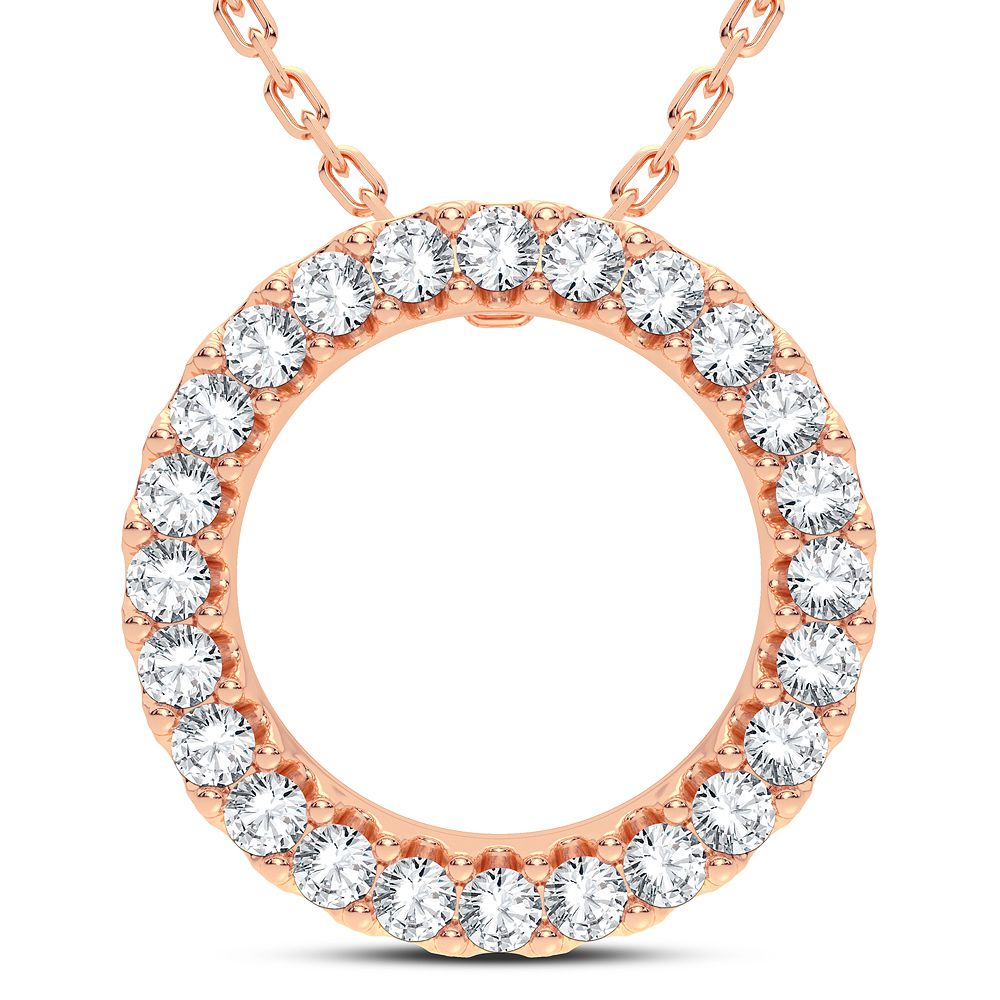 14K 0.25CT DIAMOND PENDANT