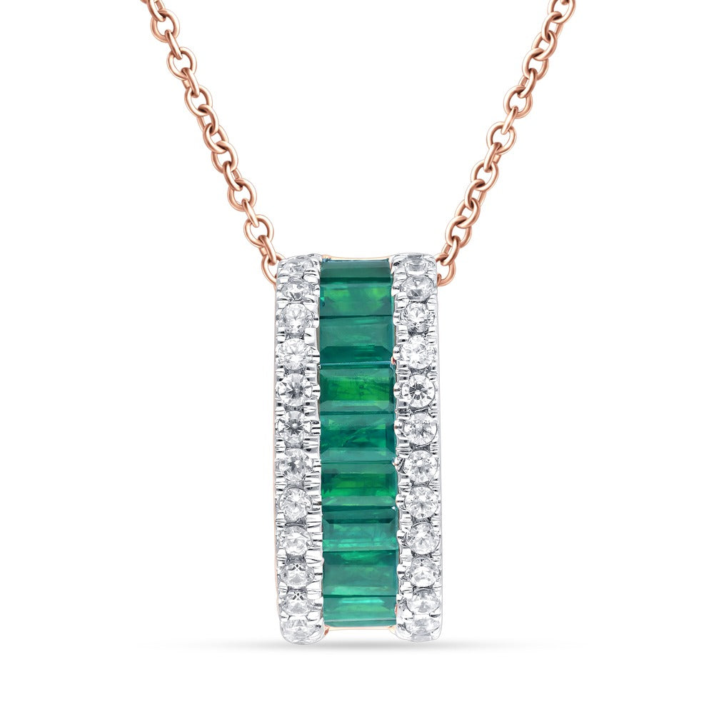 14K 0.23CT Diamond Pendant