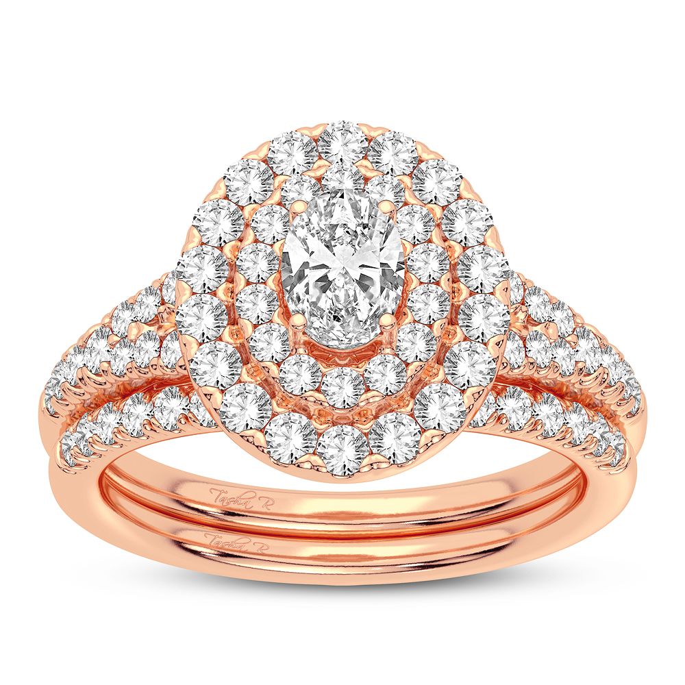 14K 1.00CT Diamond Bridal Ring