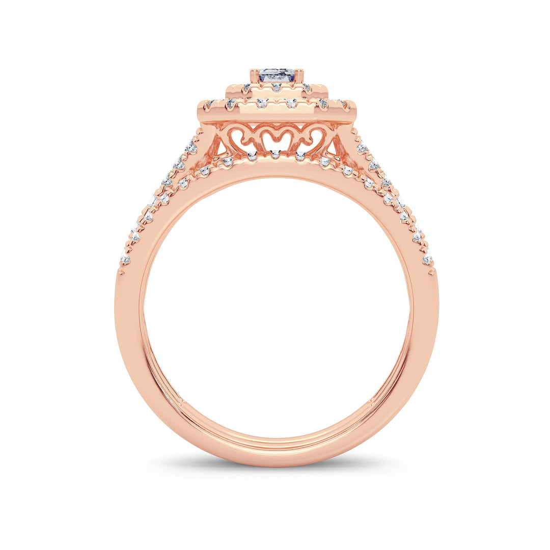 14K 1.00CT Diamond Bridal Ring