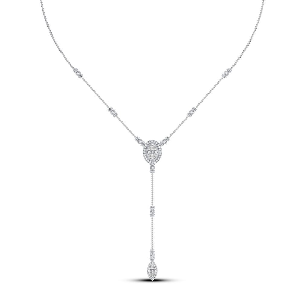 14K 0.50CT Diamond Necklace