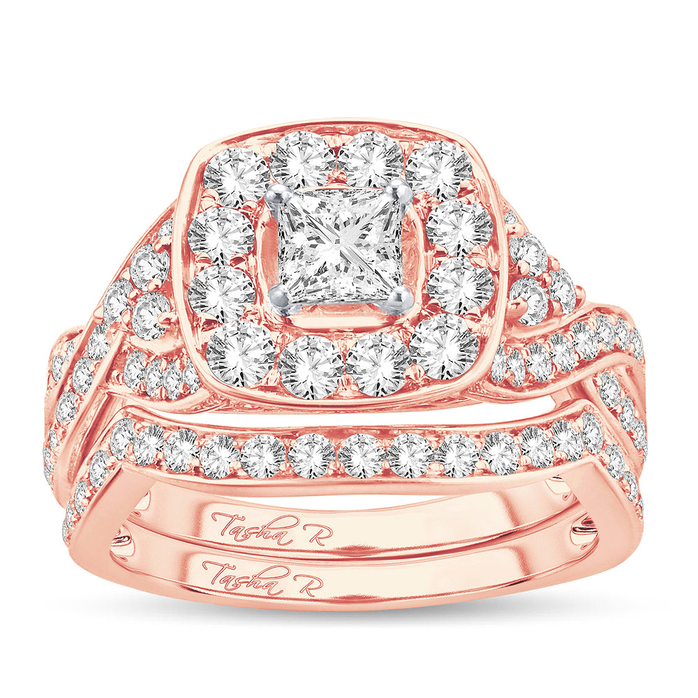 14K 2.00CT Diamond BRIDAL RING