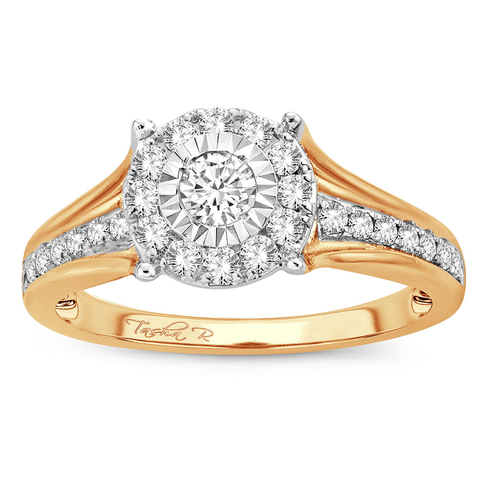 14K 0.62CT Diamond RING
