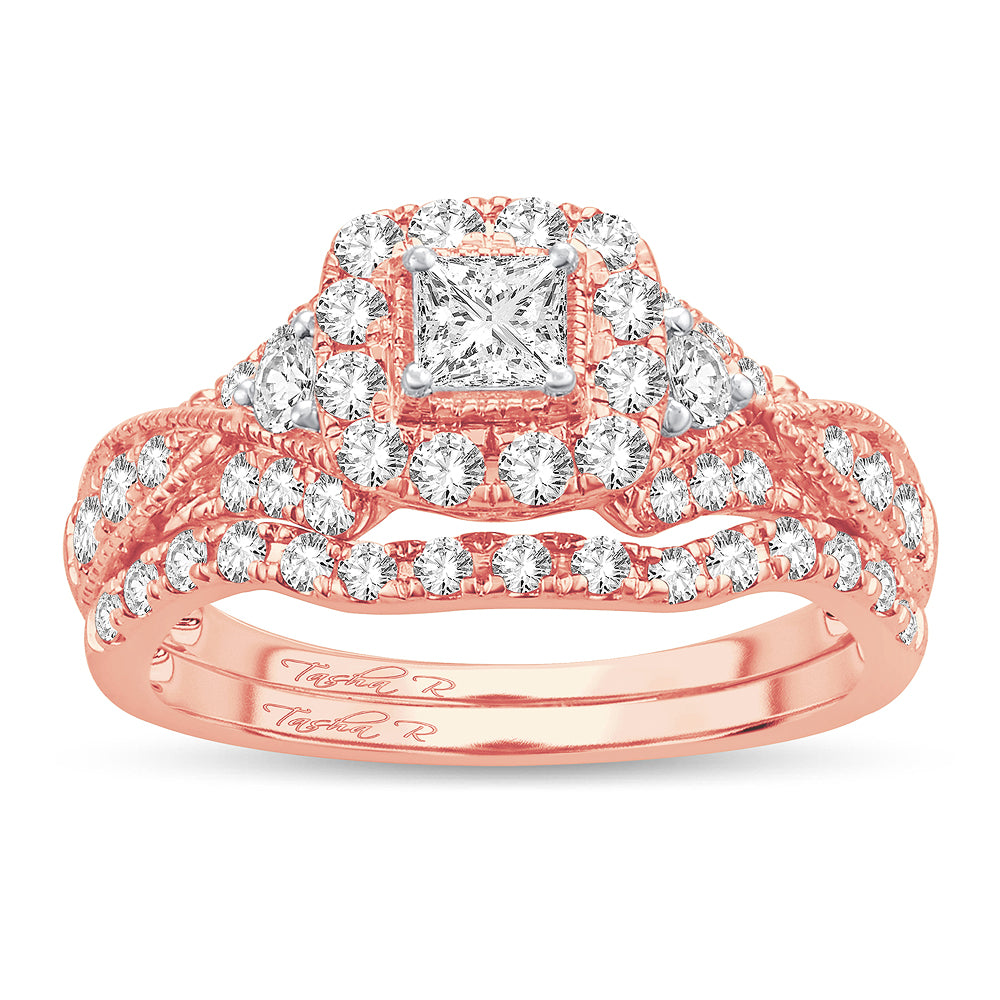 14K 1.00CT Diamond  BRIDAL RING