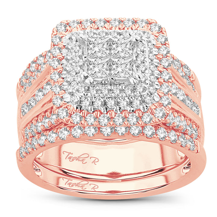 14K  2.01CT  BRIDAL DIAMOND  RING