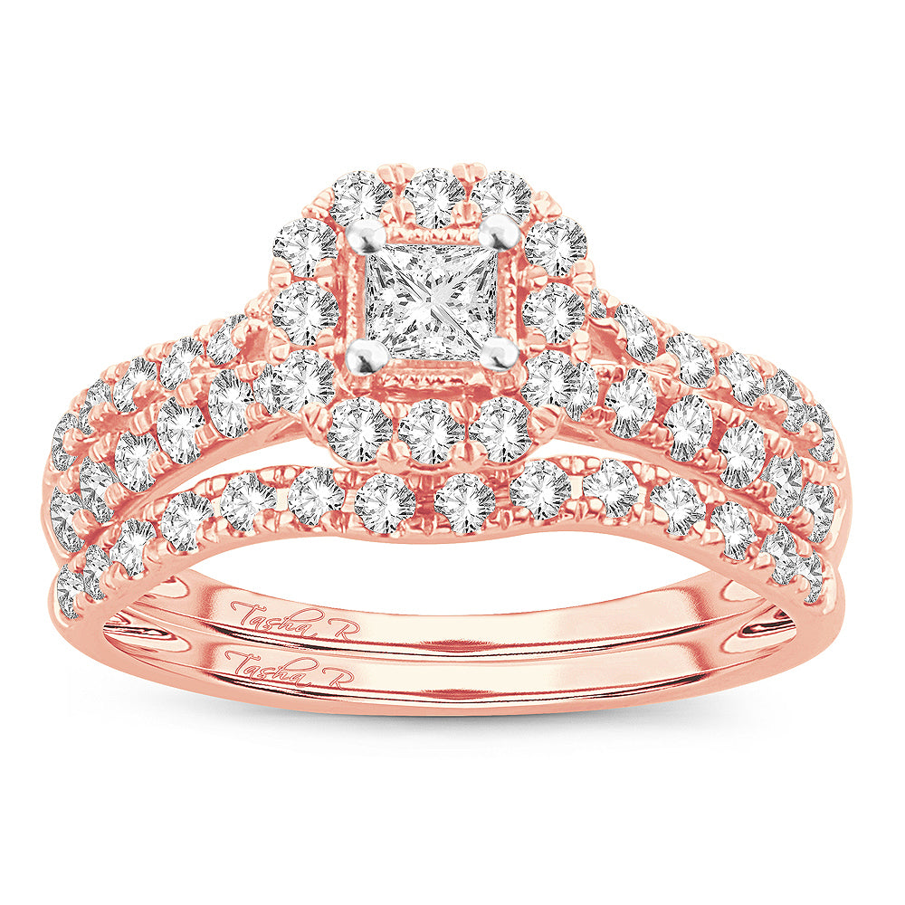 14K  1.00CT DIAMOND BRIDAL RING