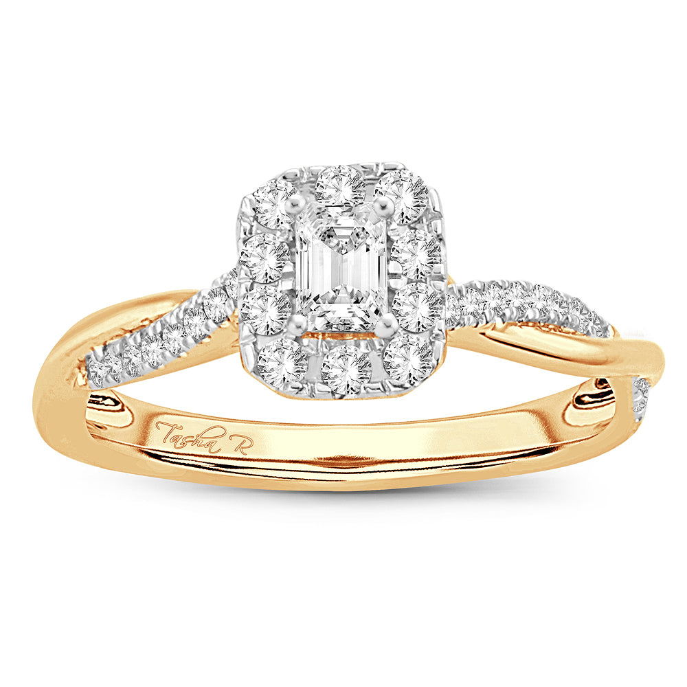 14K 0.50CT DIAMOND RING