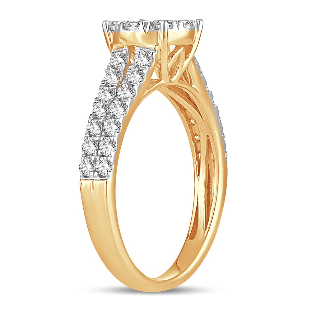 14K 1.00CT Diamond ring