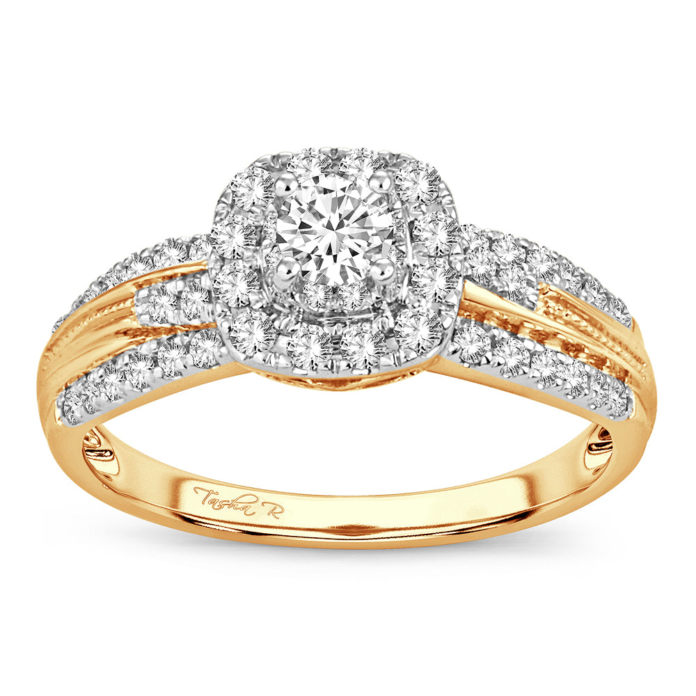 14K 0.62CT Diamond ring