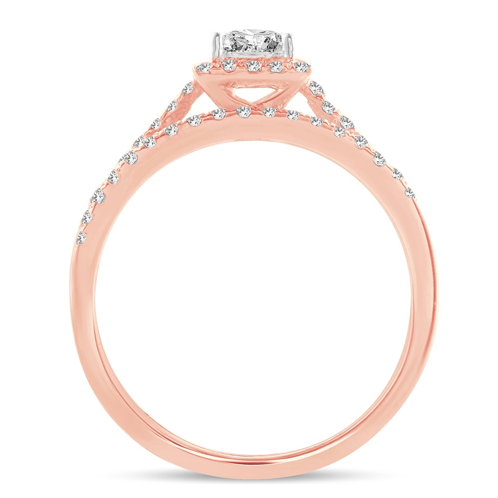 14K  1.00CT  DIAMOND  BRIDAL  RING