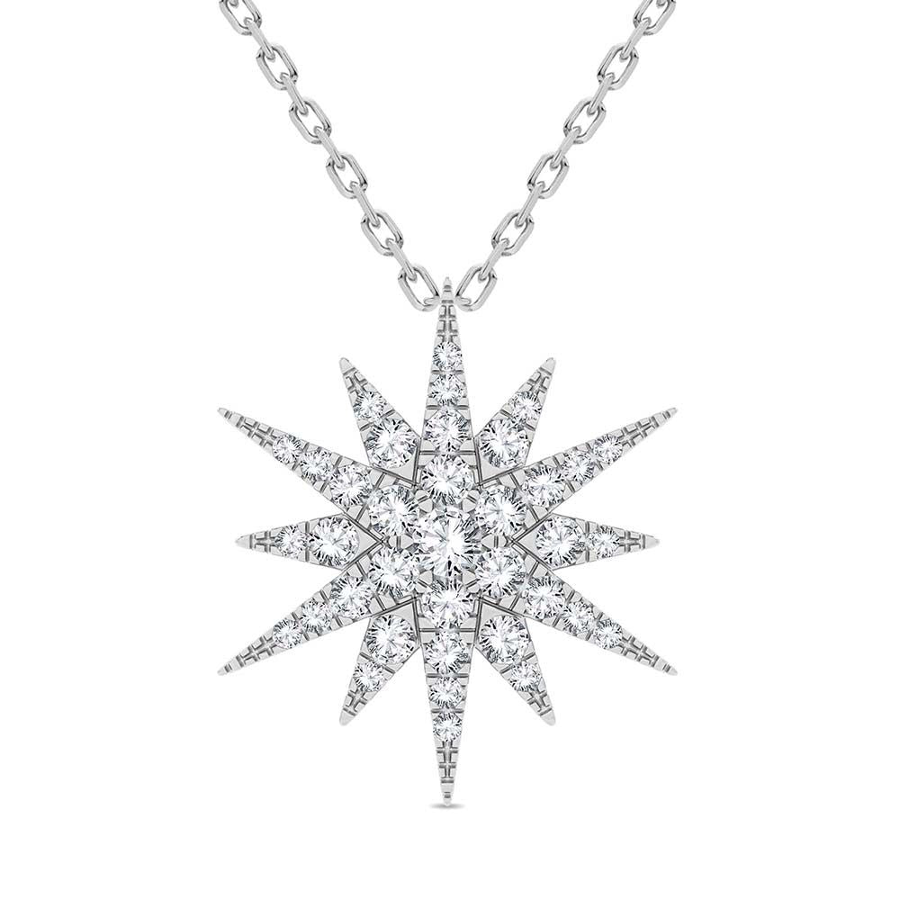 10K 1.14CT Diamond Pendant