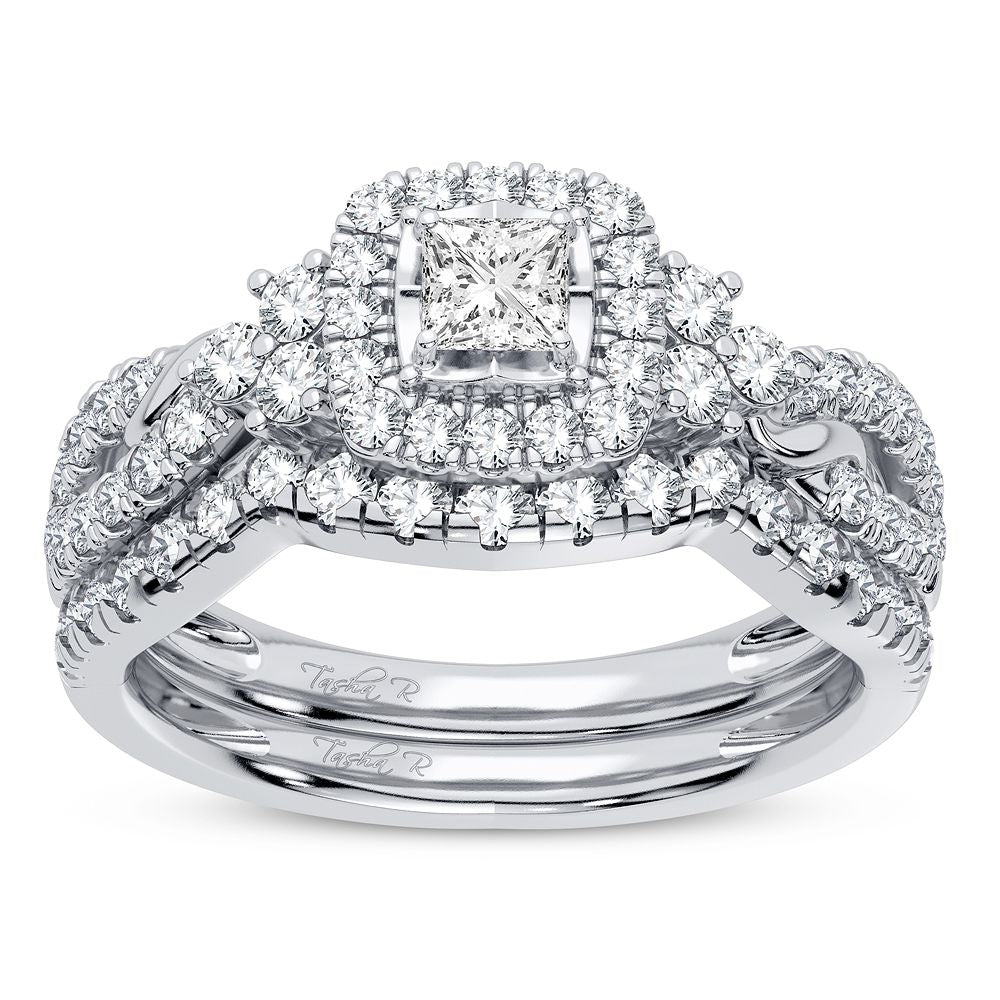 14K 1.00CT Diamond Bridal Ring