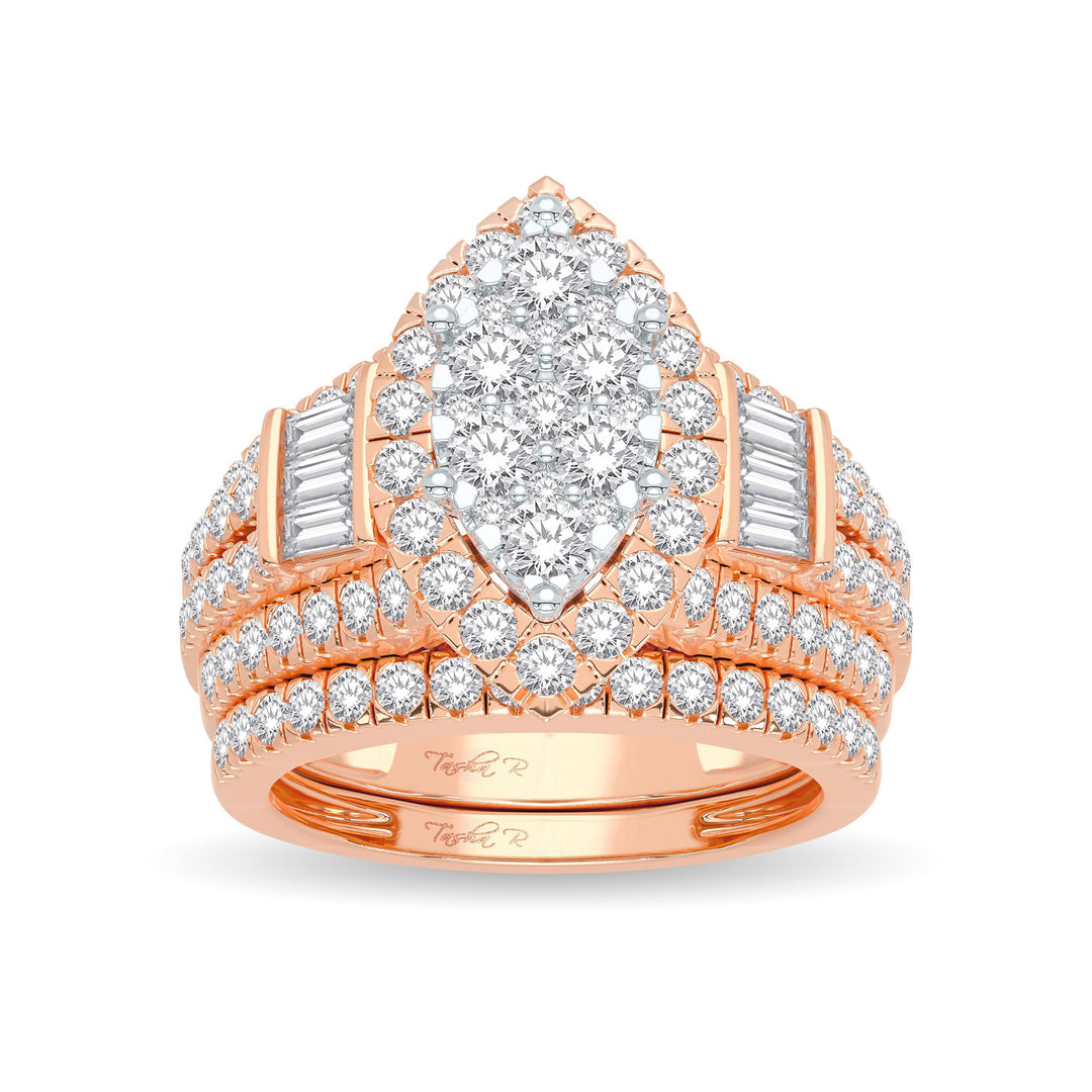 14K 1.91ct Diamond Bridal Ring