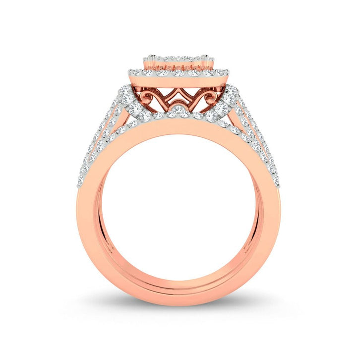 14K 1.00ct Diamond Bridal Ring