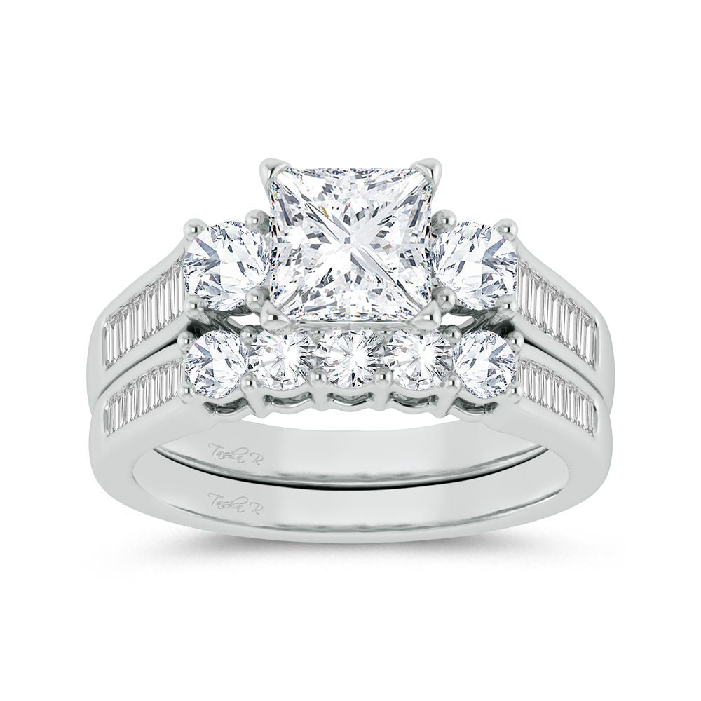 14K  2.12ct Diamond Bridal Ring