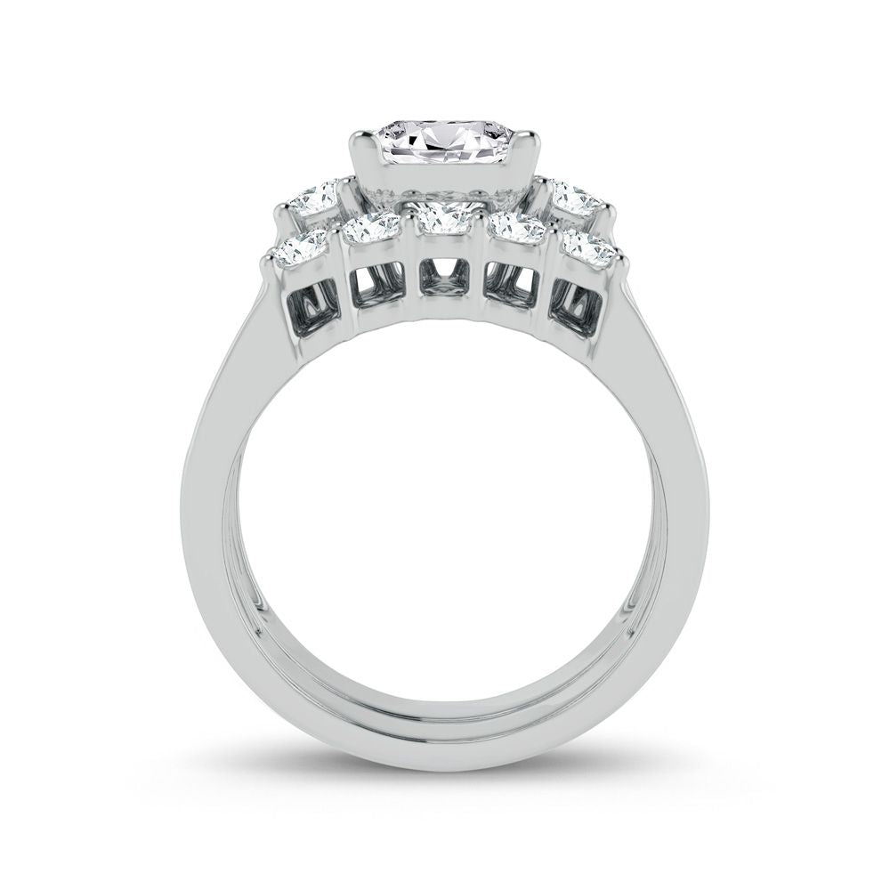 14K  2.12ct Diamond Bridal Ring