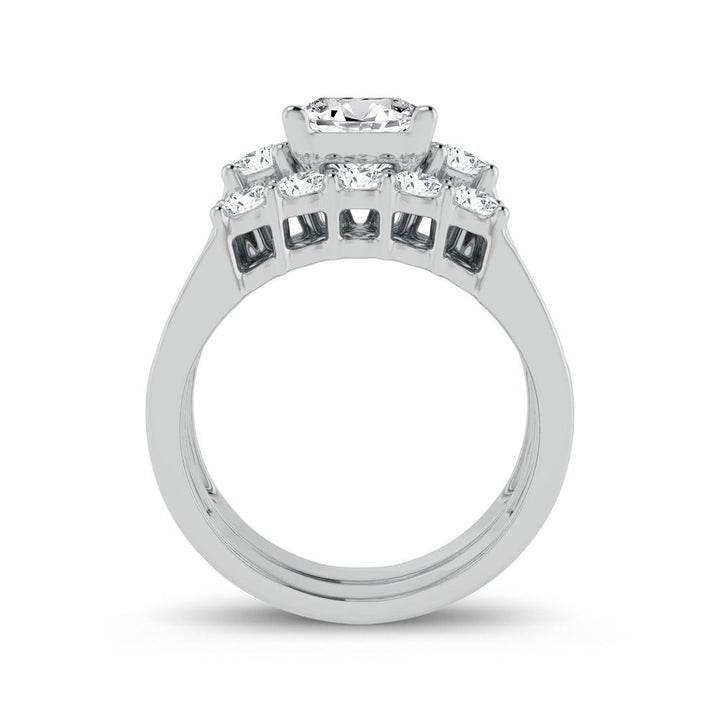 14K  2.12ct Diamond Bridal Ring