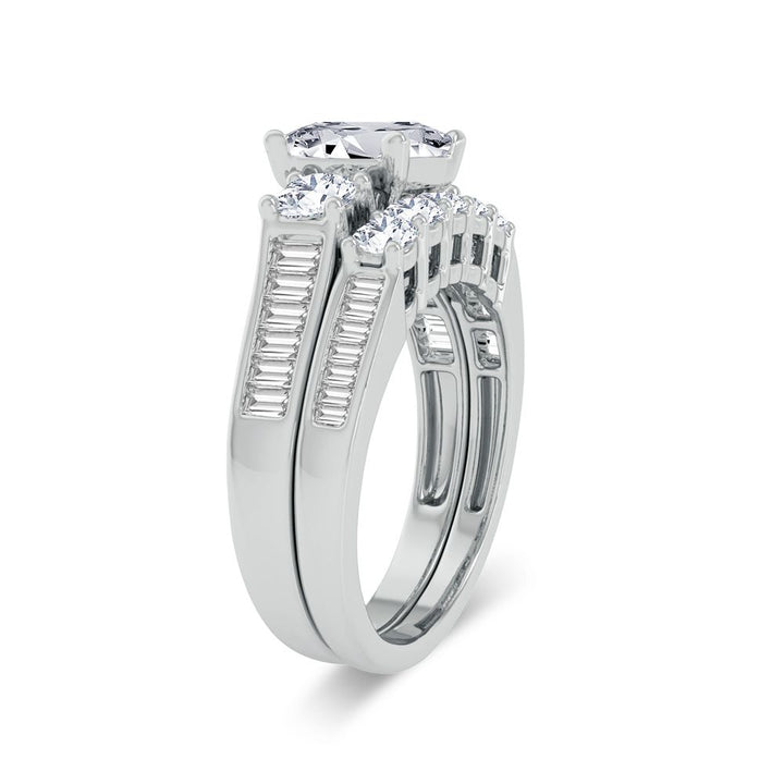 14K  2.12ct Diamond Bridal Ring