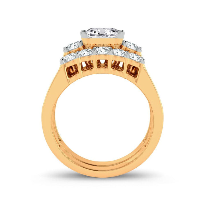14K  2.12ct Diamond Bridal Ring