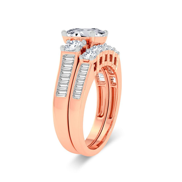 14K  2.12ct Diamond Bridal Ring