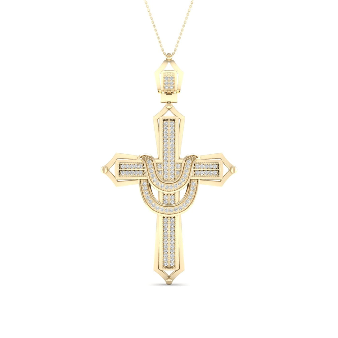 10K 0.38CT Diamond Pendant