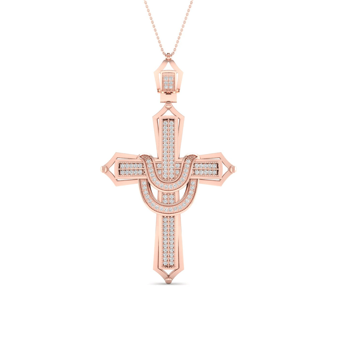 10K 0.38CT Diamond Pendant