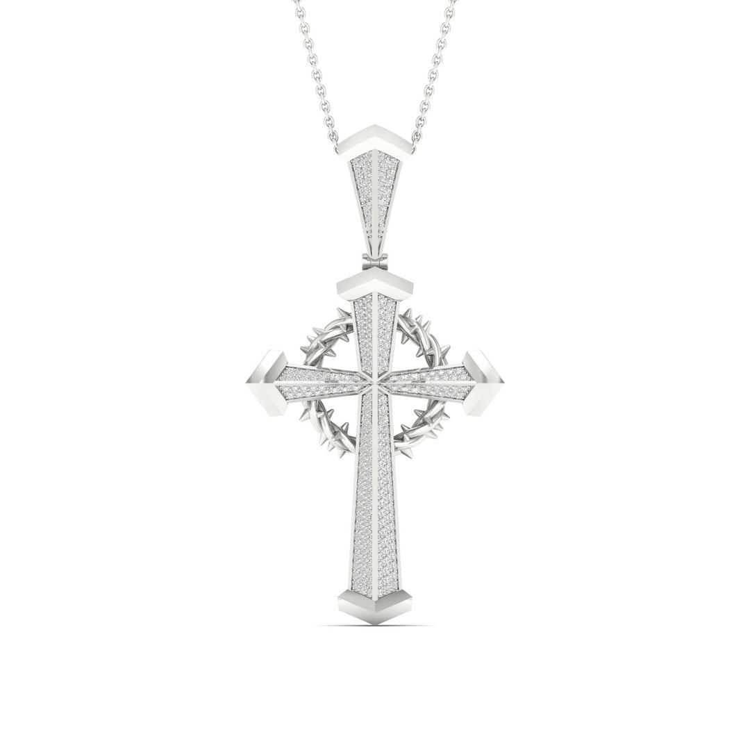 10K 0.50CT Diamond Pendant