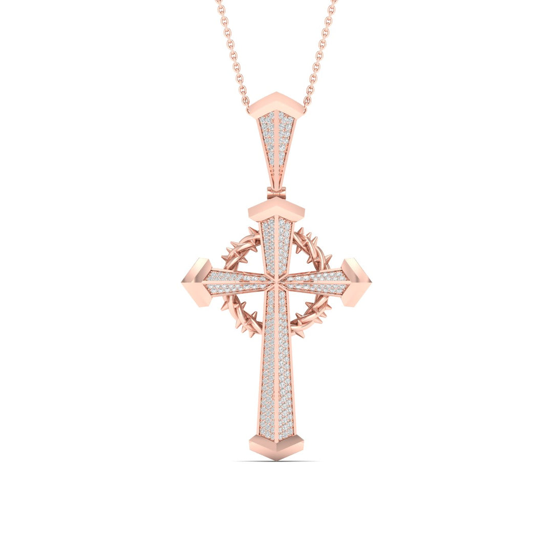 10K 0.50CT Diamond Pendant