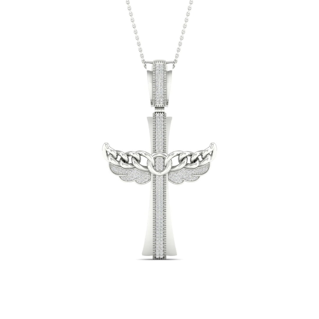 10K 0.43CT Diamond Pendant