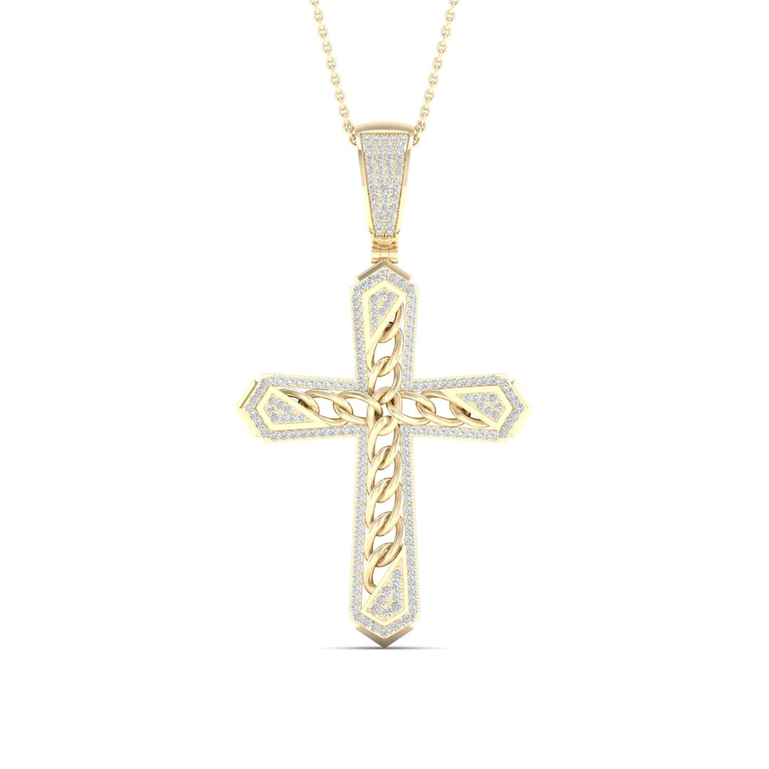 10K 0.55CT Diamond Pendant