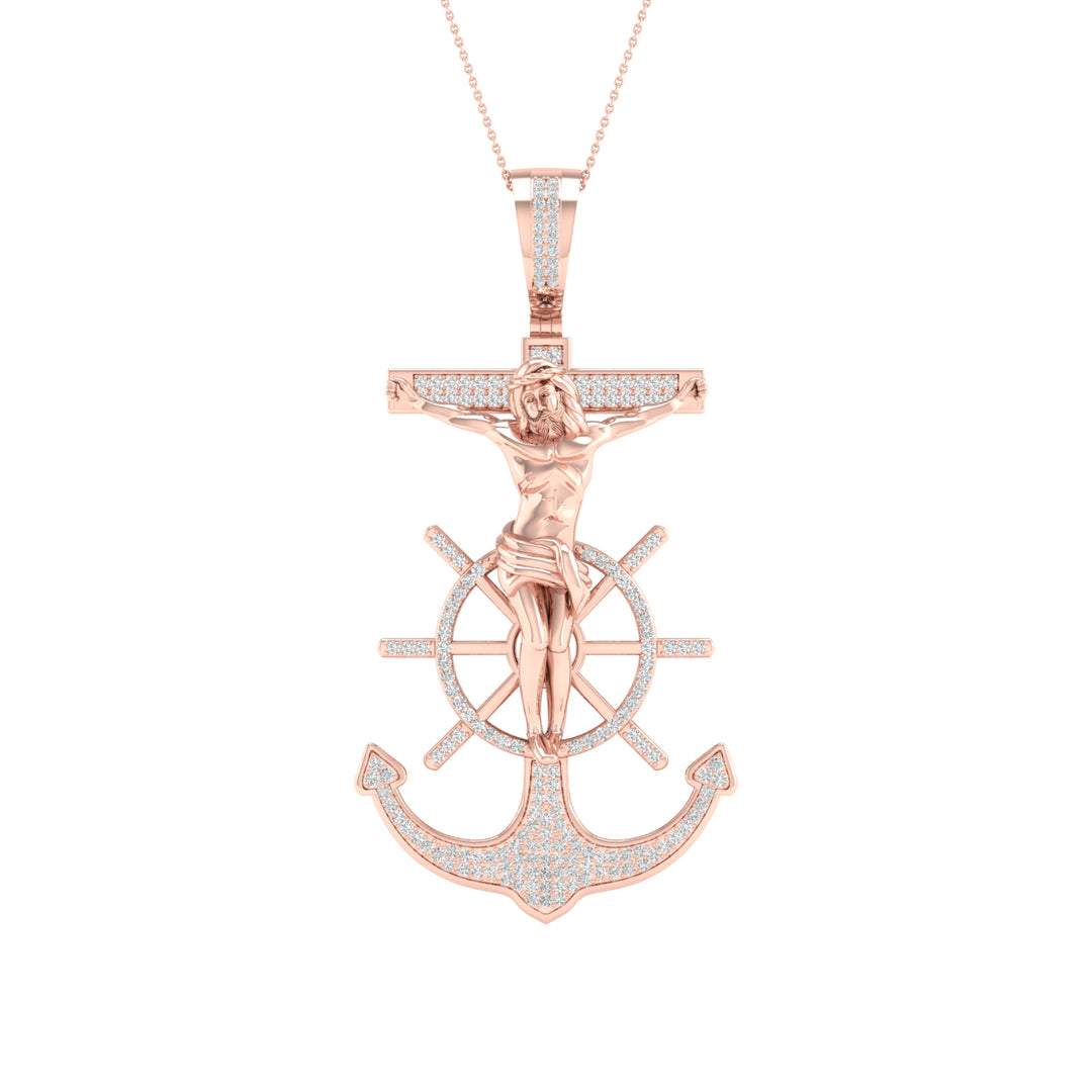 10K 0.50CT Diamond Pendant