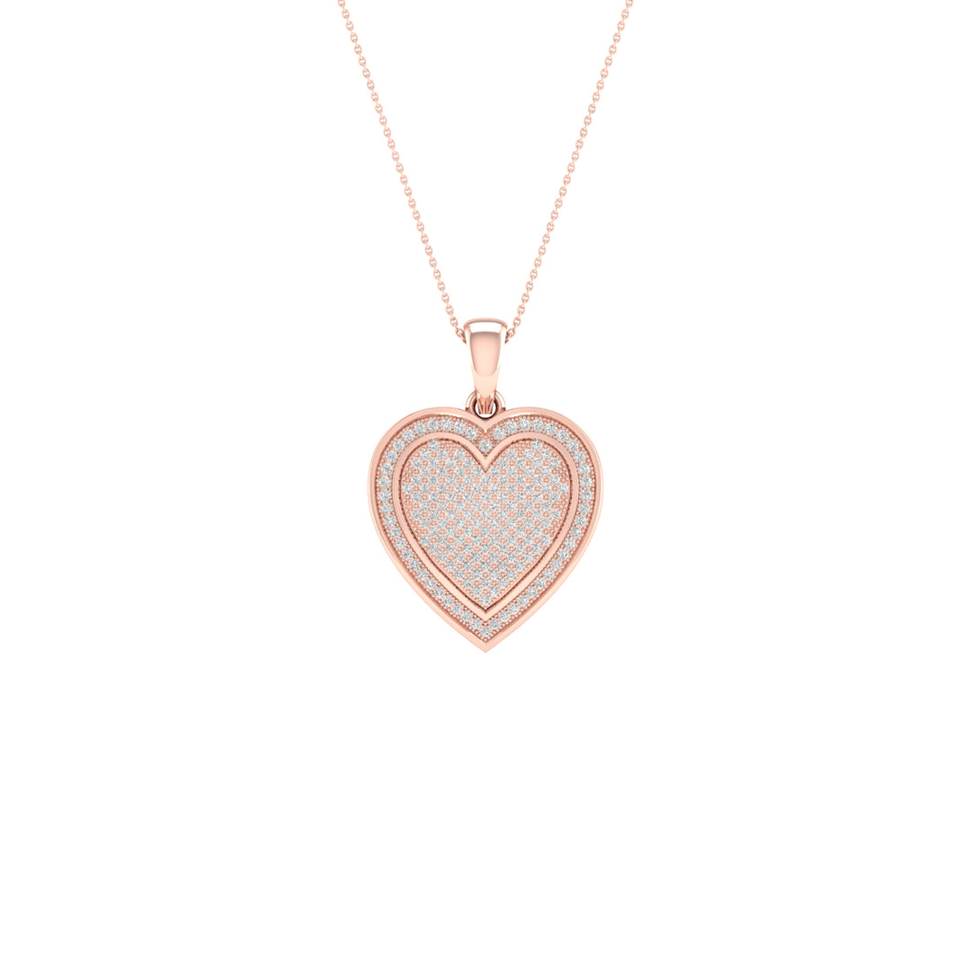 10K 0.50CT Diamond Pendant