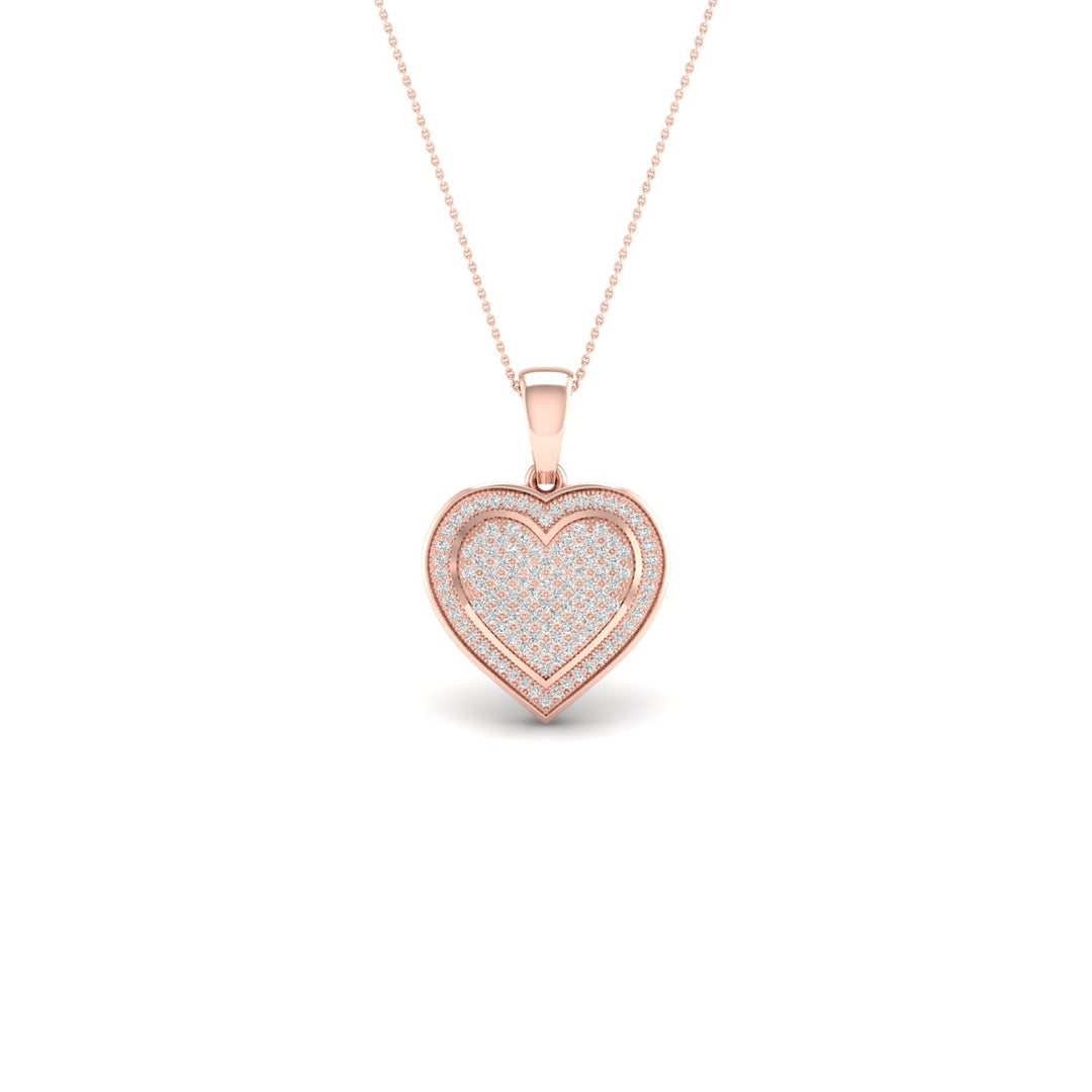 10K 0.33CT Diamond PEND