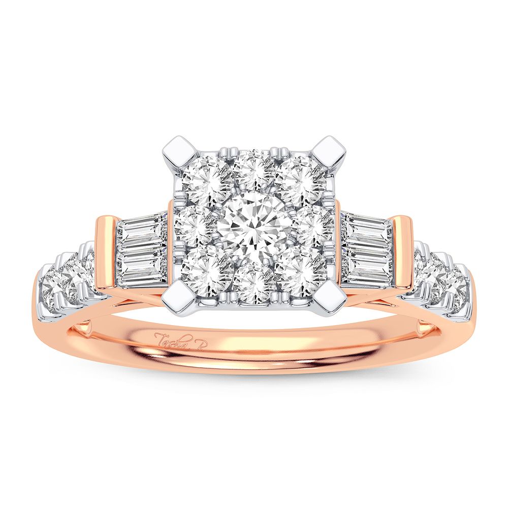 14K 0.78CT Diamond Ring