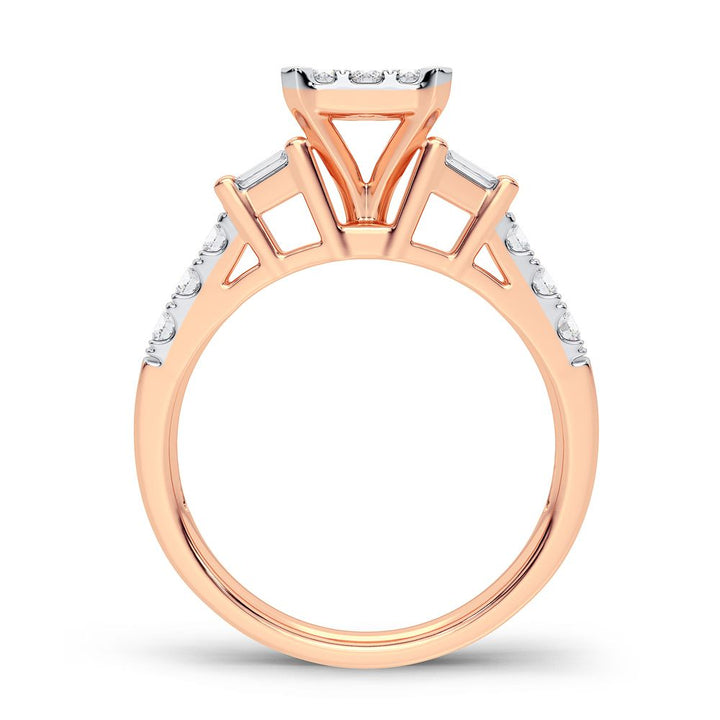 14K 0.78CT Diamond Ring