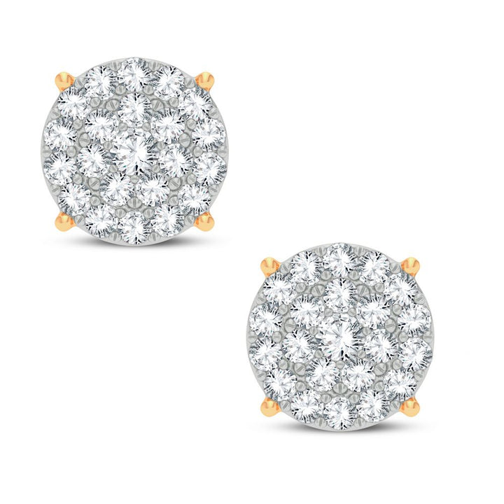 14K 1.00CT DIAMOND EARRING