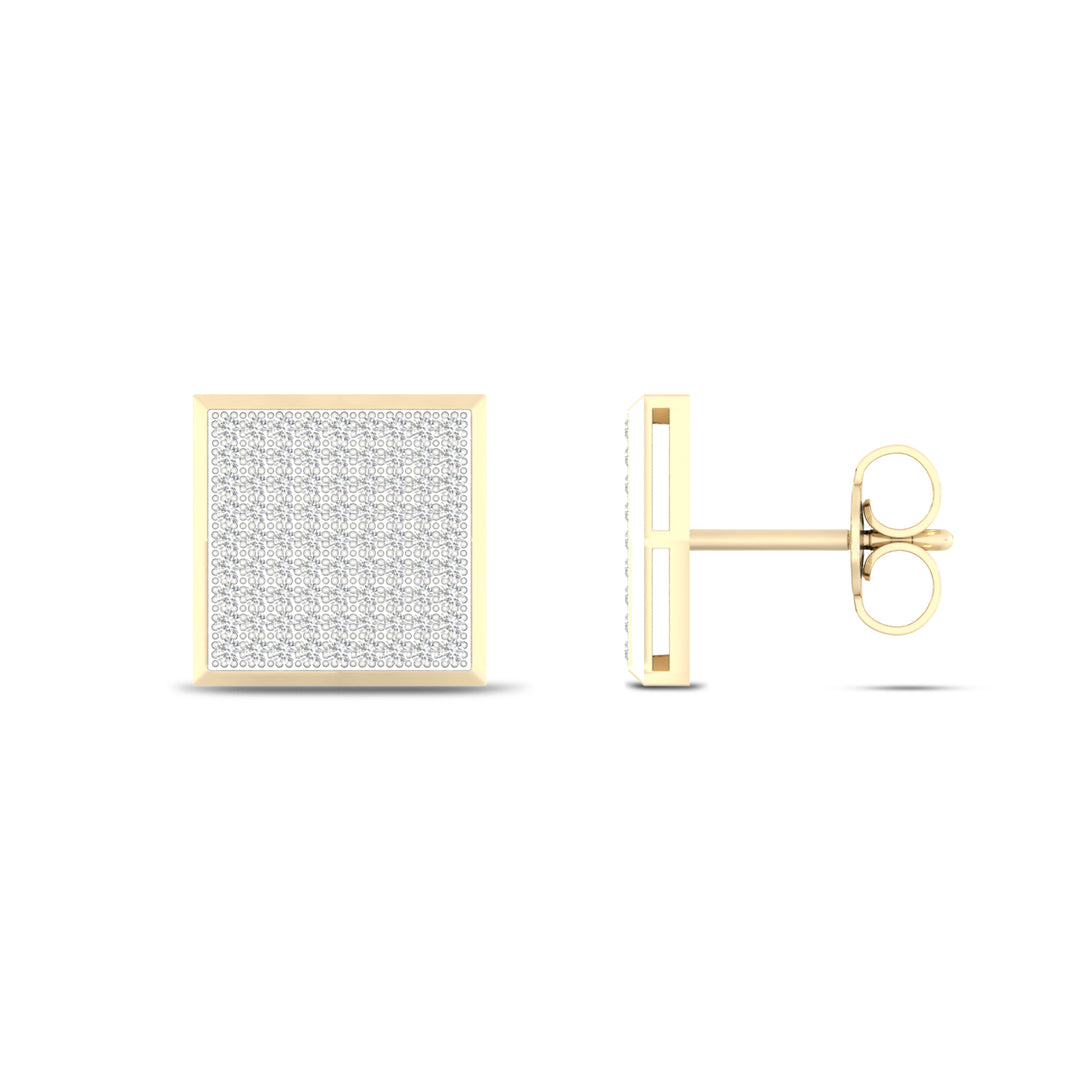 10K 0.50 CT Diamond Earring