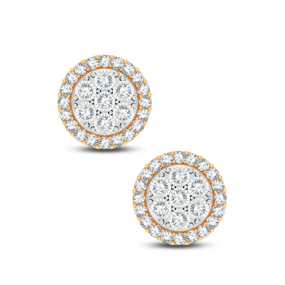 14K 1.00CT DIAMOND EARRING