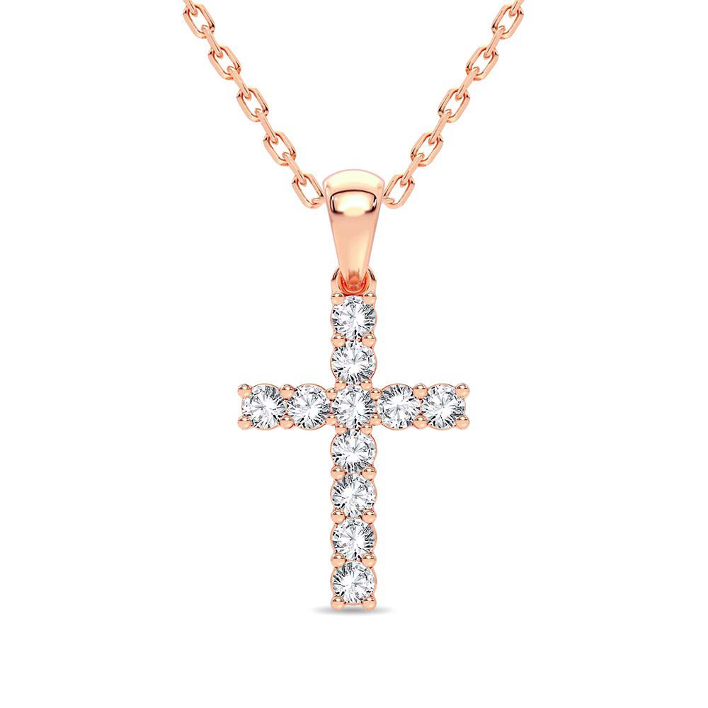 14K 0.50CT Diamond Pendant