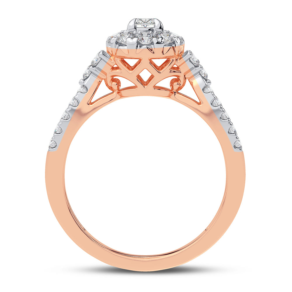 14K  1.00ct Diamond Engagement Ring