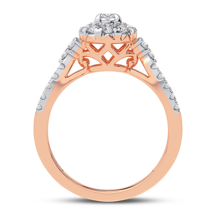 14K  1.00ct Diamond Engagement Ring