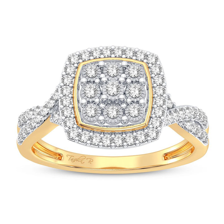 10K 0.10CT DIAMOND RING