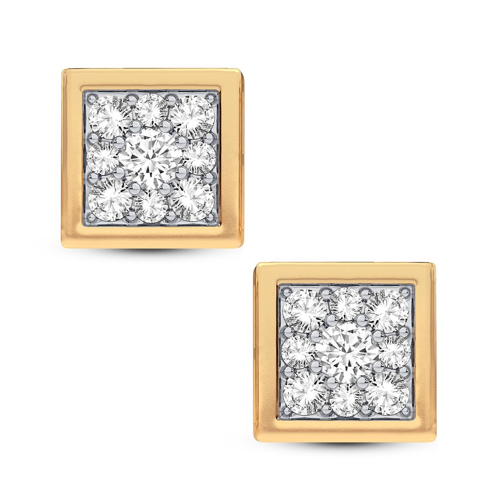 14K 0.33CT DIAMOND EARRING