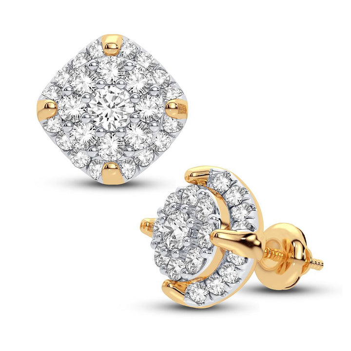 10K 0.50CT DIAMOND EARRING